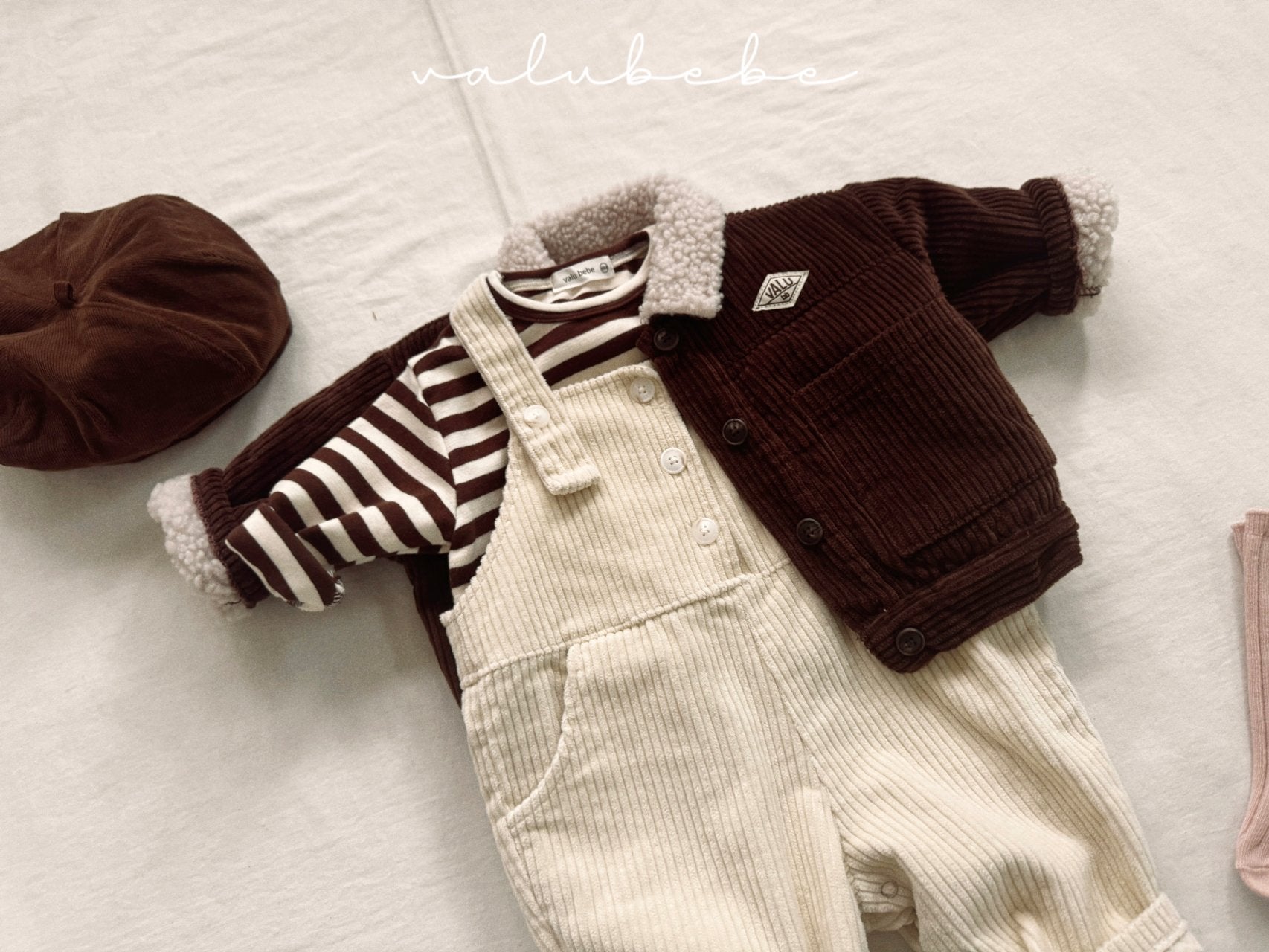 ［valubebe］Hans suspender suit (baby)