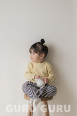 ［guru guru］Ribbed basic tee (baby & kids)