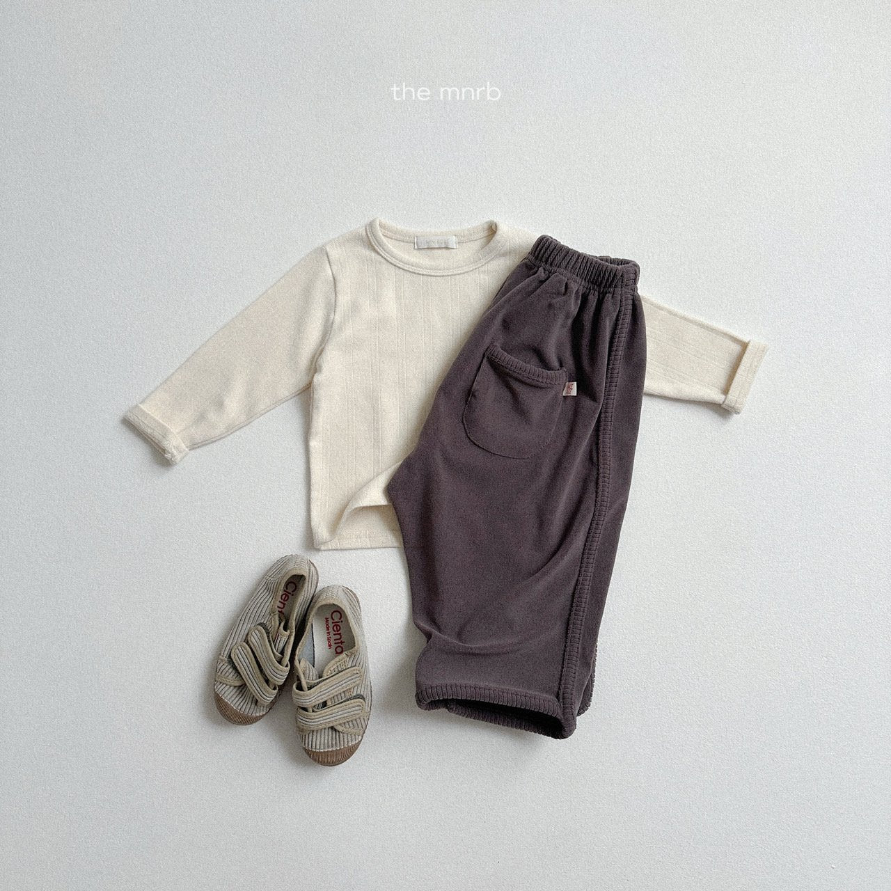 [minirobe]  Dewey terry pants