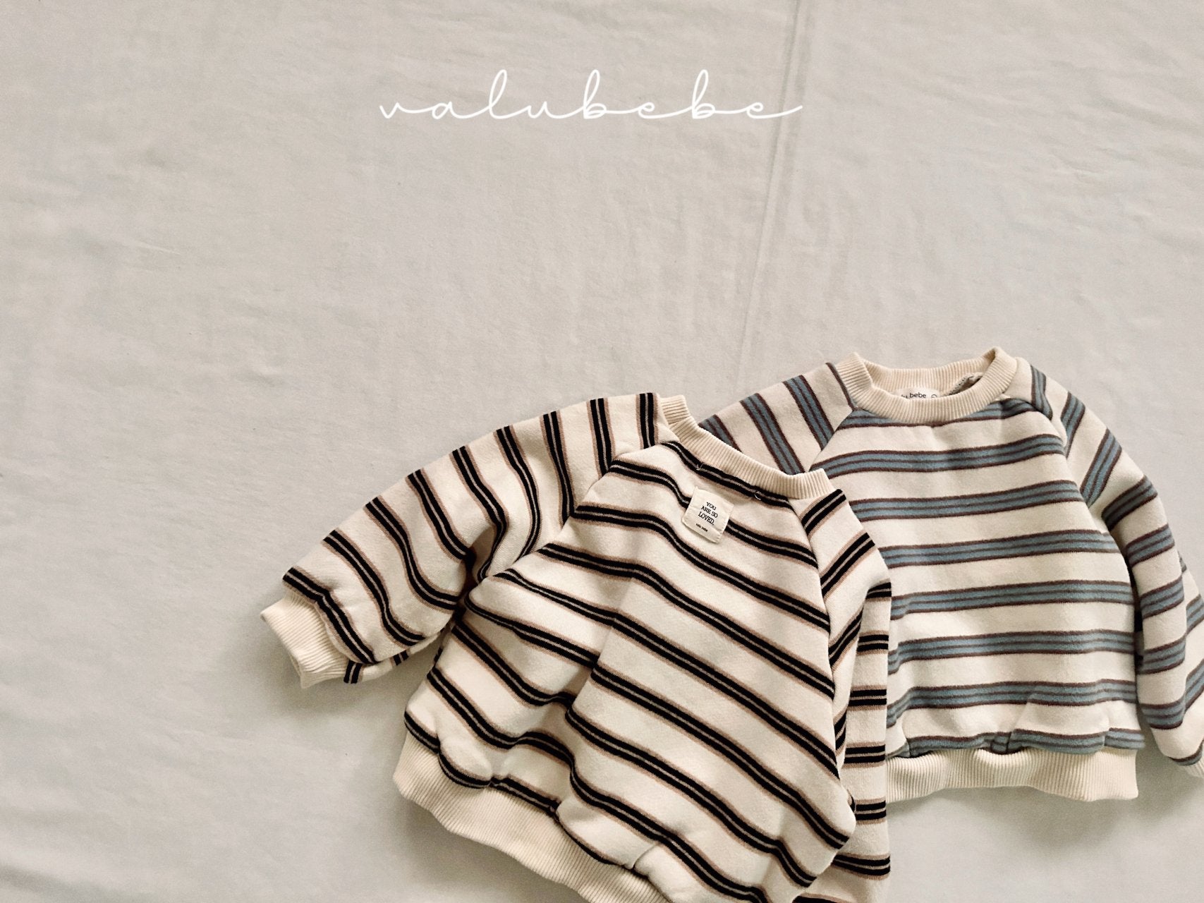 ［valubebe］Multi stripe warm mtm (baby & kids)