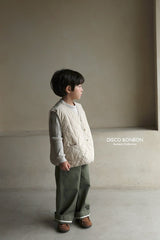 ［DISCO BONBON］Roll cotton pants