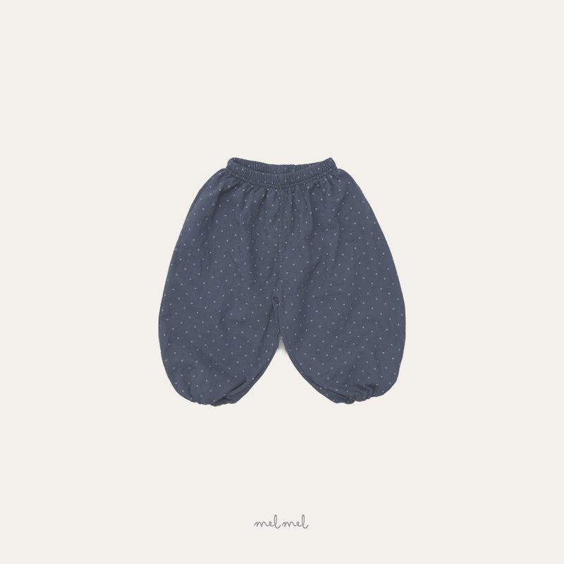 ［MELMEL］Dot jogger pants