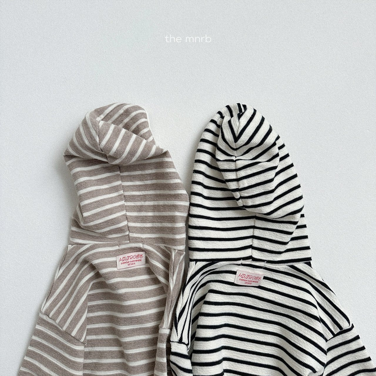 [minirobe] Joy stripe hood