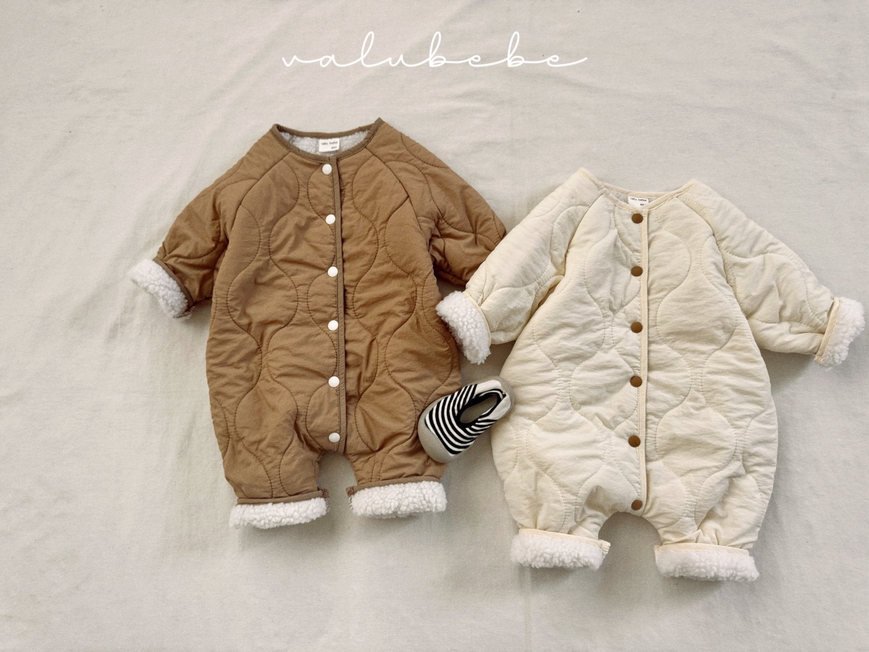 ［valubebe］Warm boa suit (baby)
