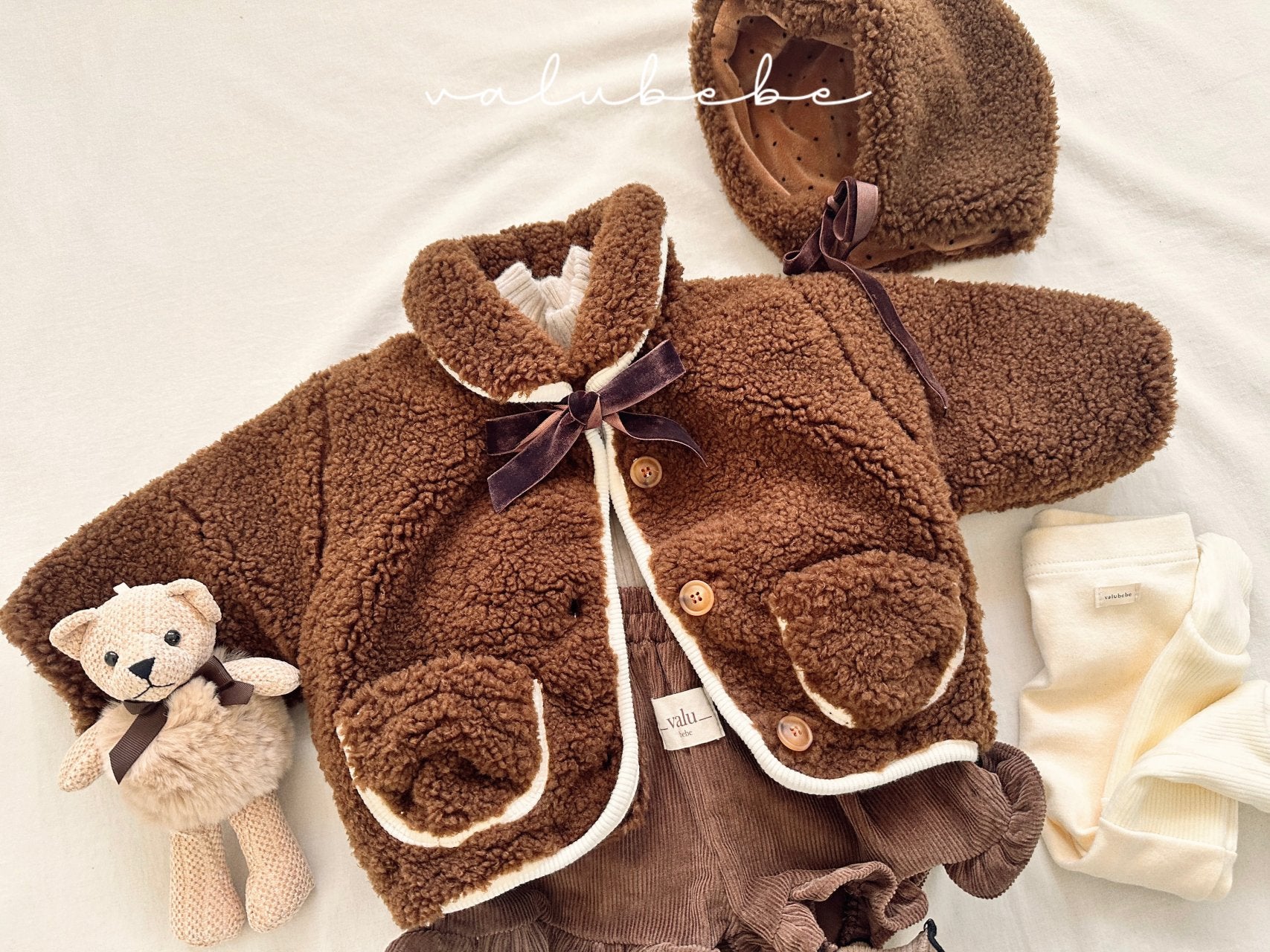 ［valubebe］Elssa half neck puff tops (baby)