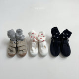 [minirobe] Heart socks 3 piece set