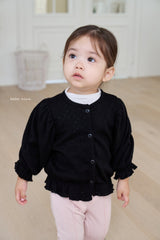 ［bebenine］Edel Frill Cardigan