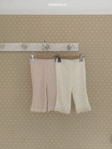 ［bebe holic］Shelly flare lace pants