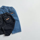 [atomeme] Jump dart denim pants