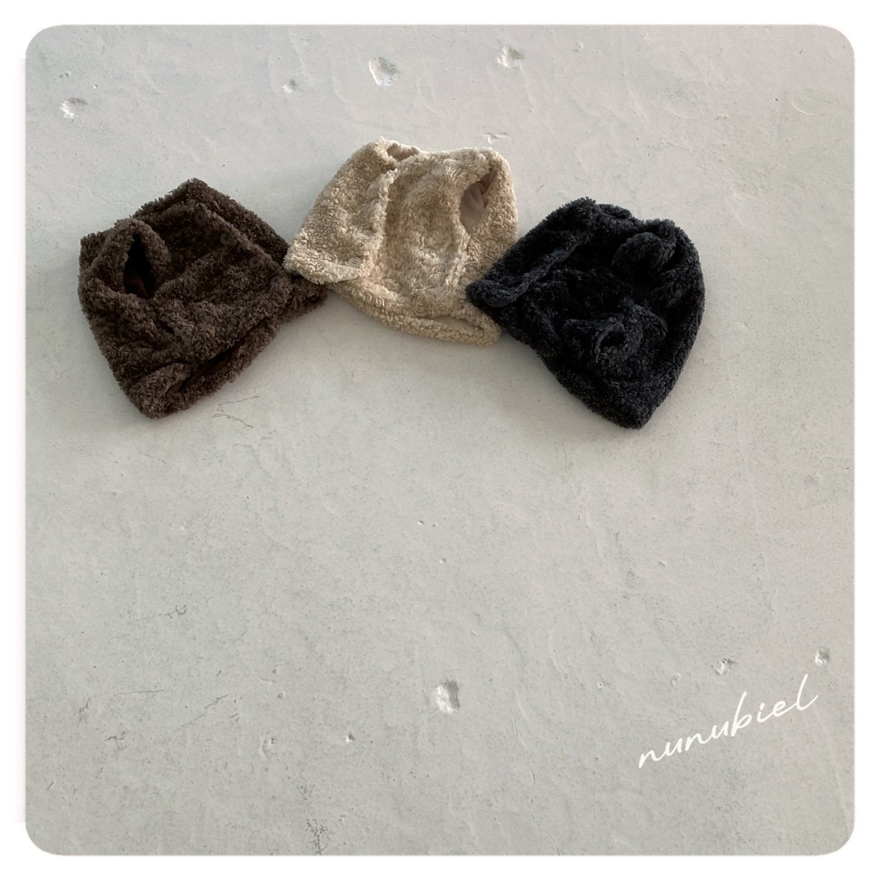 ［nunubiel］Fur vest