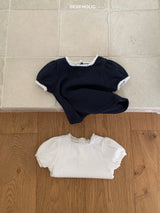 ［bebe holic］Sour square puff tee