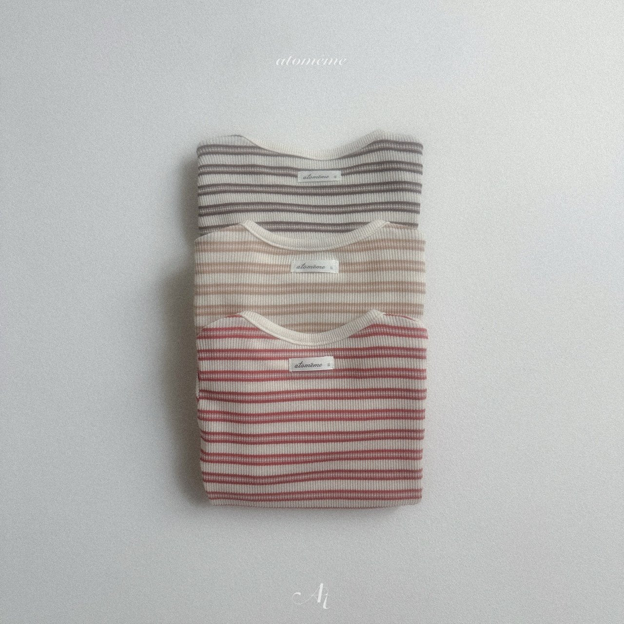 [atomeme] Betty stripe tee