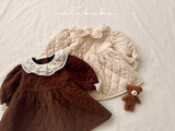［valubebe］Dot color quilting one-piece (baby)