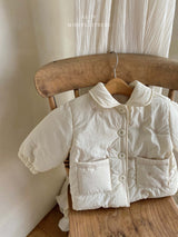 ［Mon petit bebe］Ella embroidery jumper (3oz)