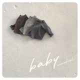 ［nunubiel］Bebe stripe turtleneck tee