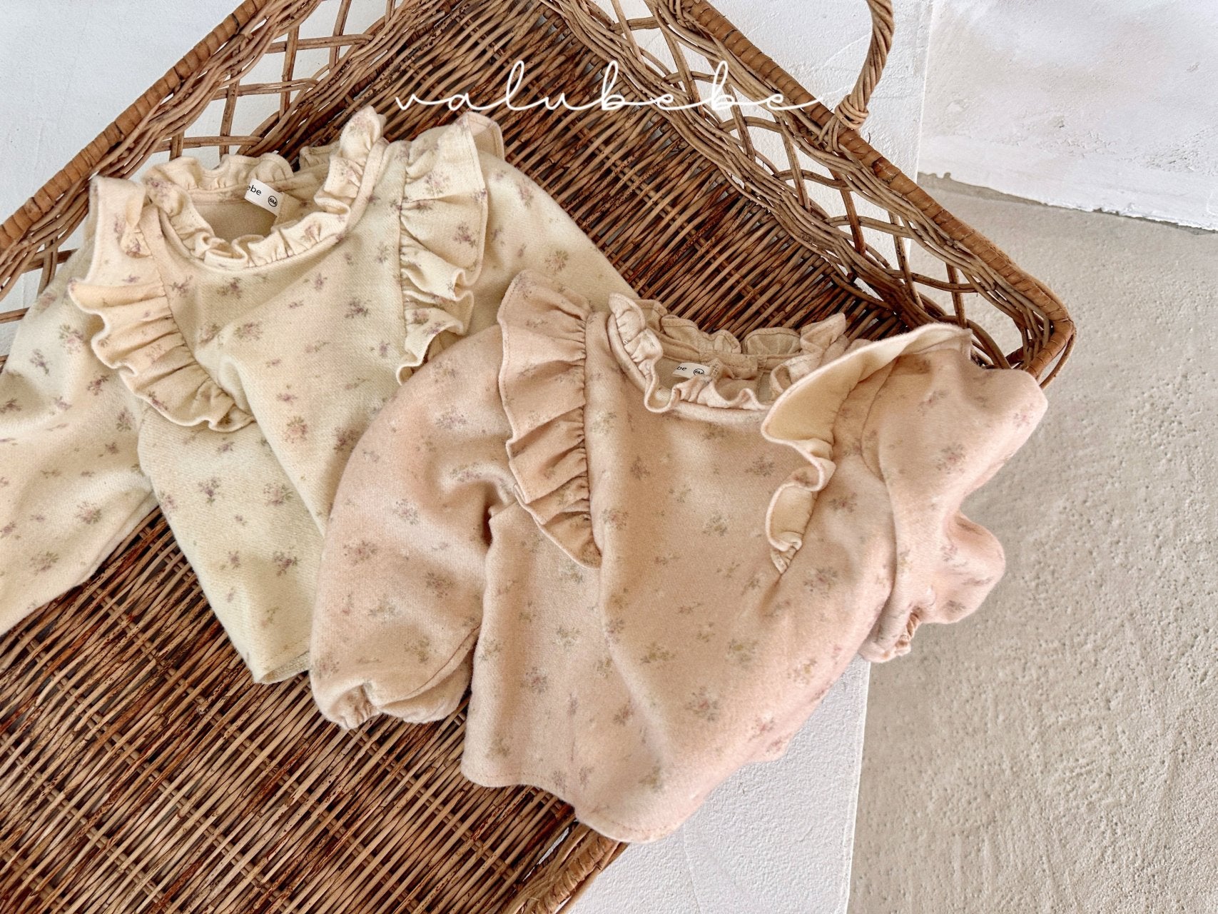 ［valubebe］Flower wing blouse (baby)