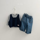 [minirobe] Eyelet round tee