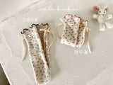 ［valubebe］Floral ribbon socks (baby)