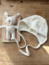 ［monbebe］Cotton velvet bonnet