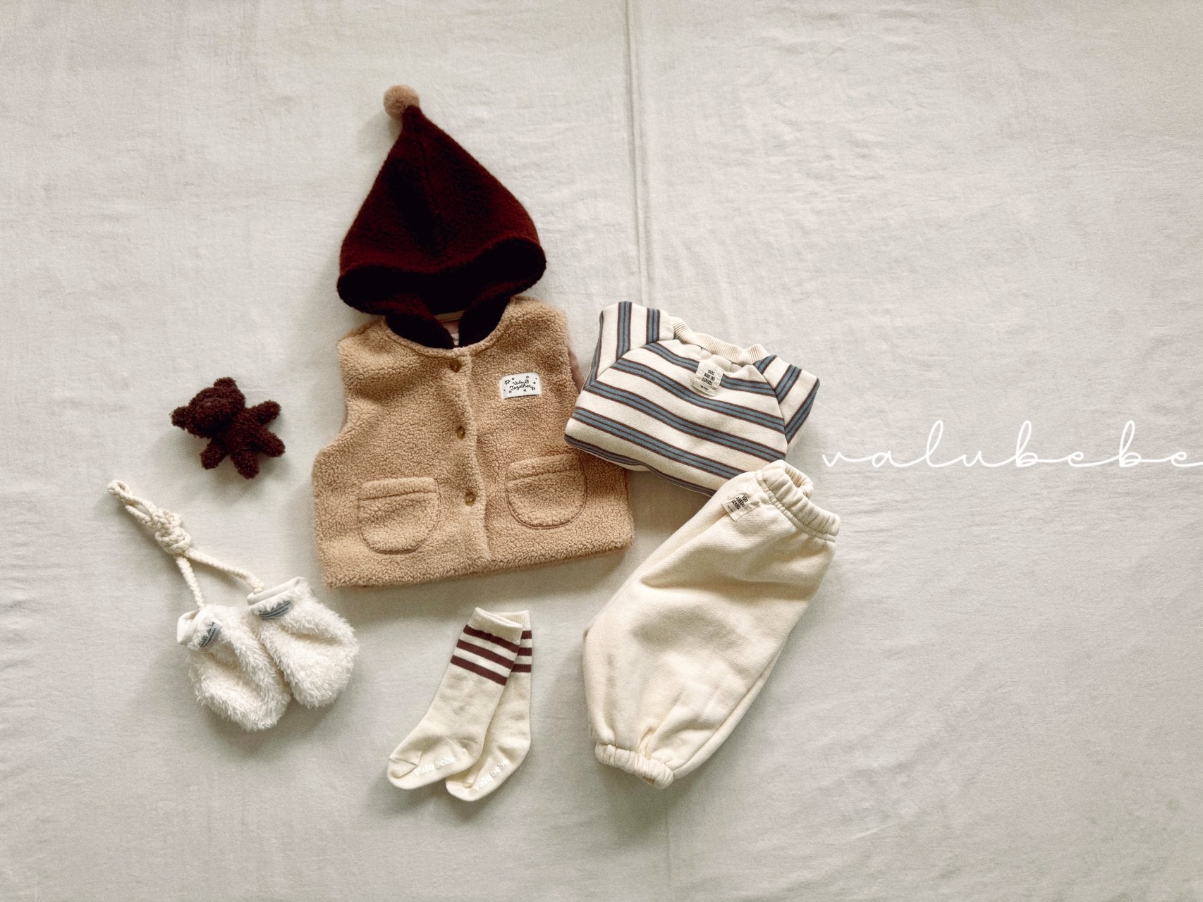 ［valubebe］Multi stripe warm mtm (baby & kids)