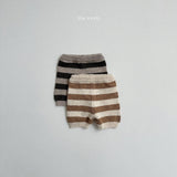 [minirobe] Striped knit pants