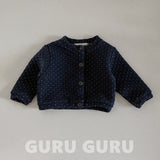［guru guru］Flower cardigan (baby & kids)