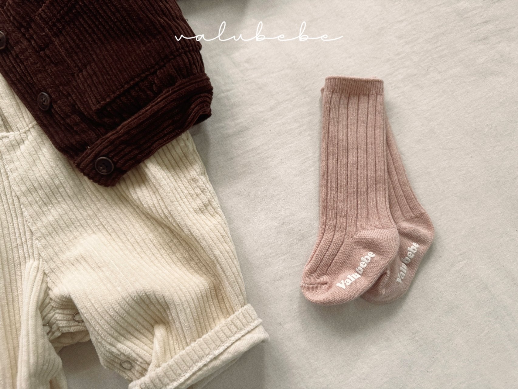 ［valubebe］Daily rib socks (baby)