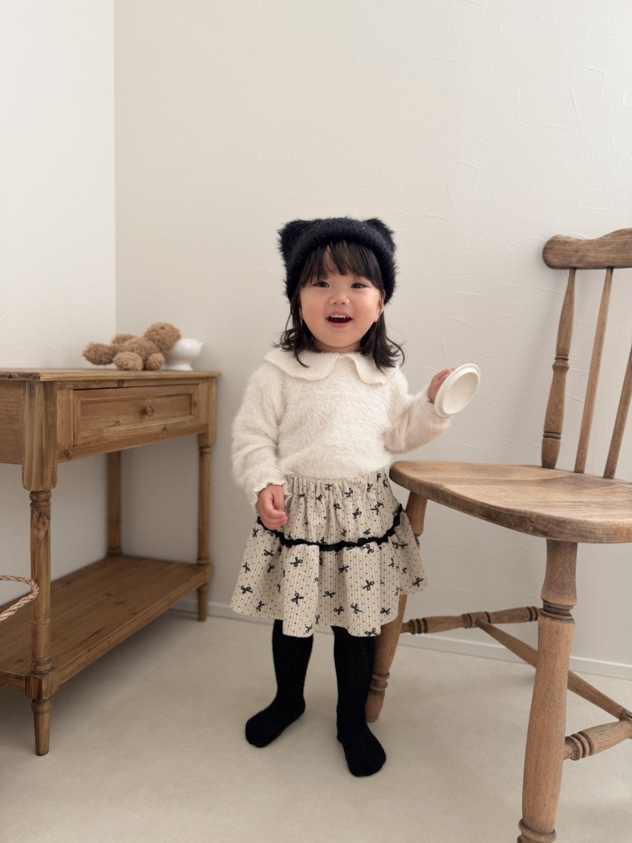 ［mimi market］Angola collar tops