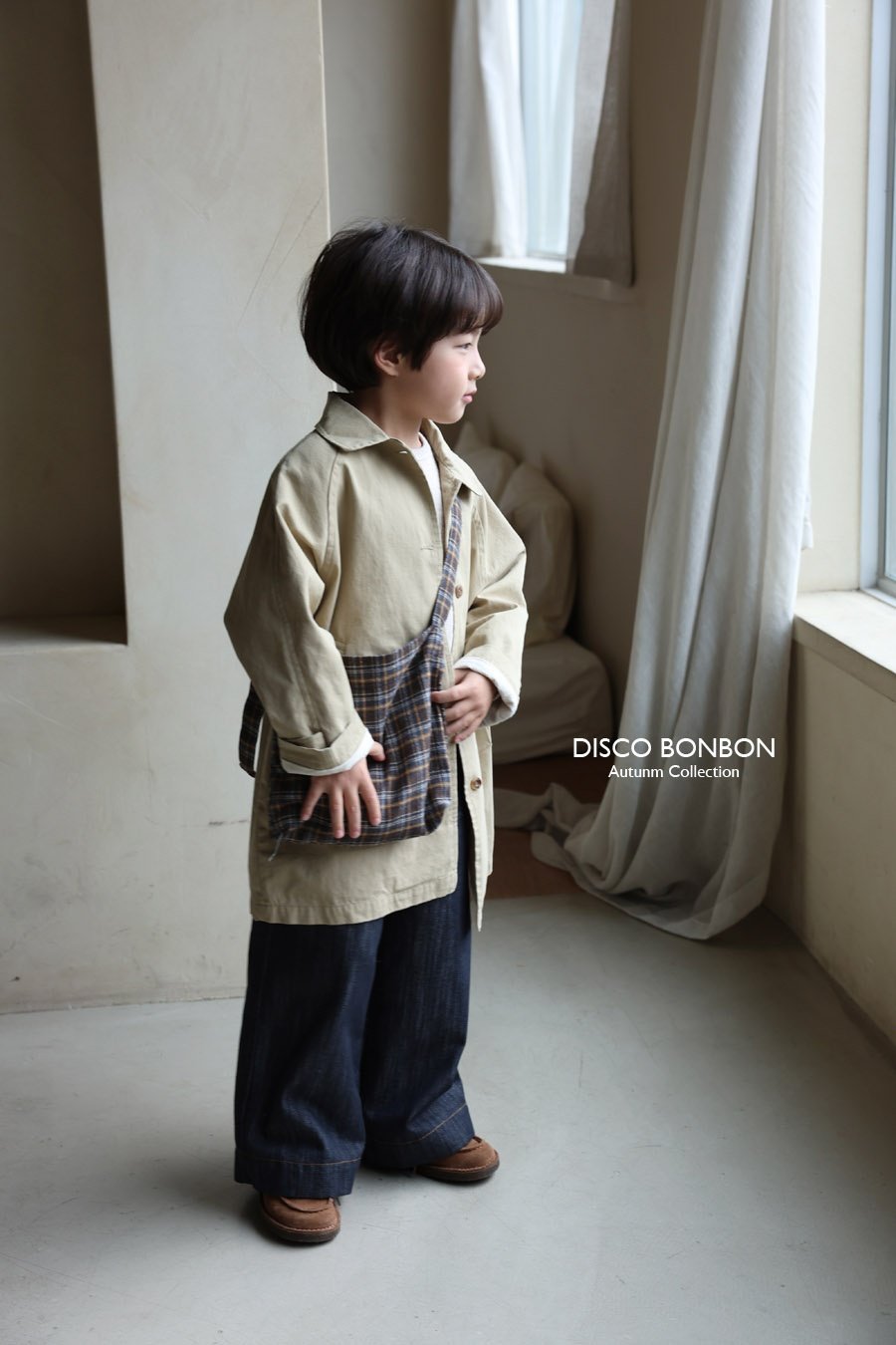 ［DISCO BONBON］Soft denim pants