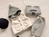 ［valubebe］Pompom food boa vest (baby)