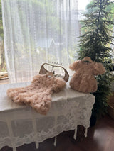 ［monbebe］Blanc shasha one-piece