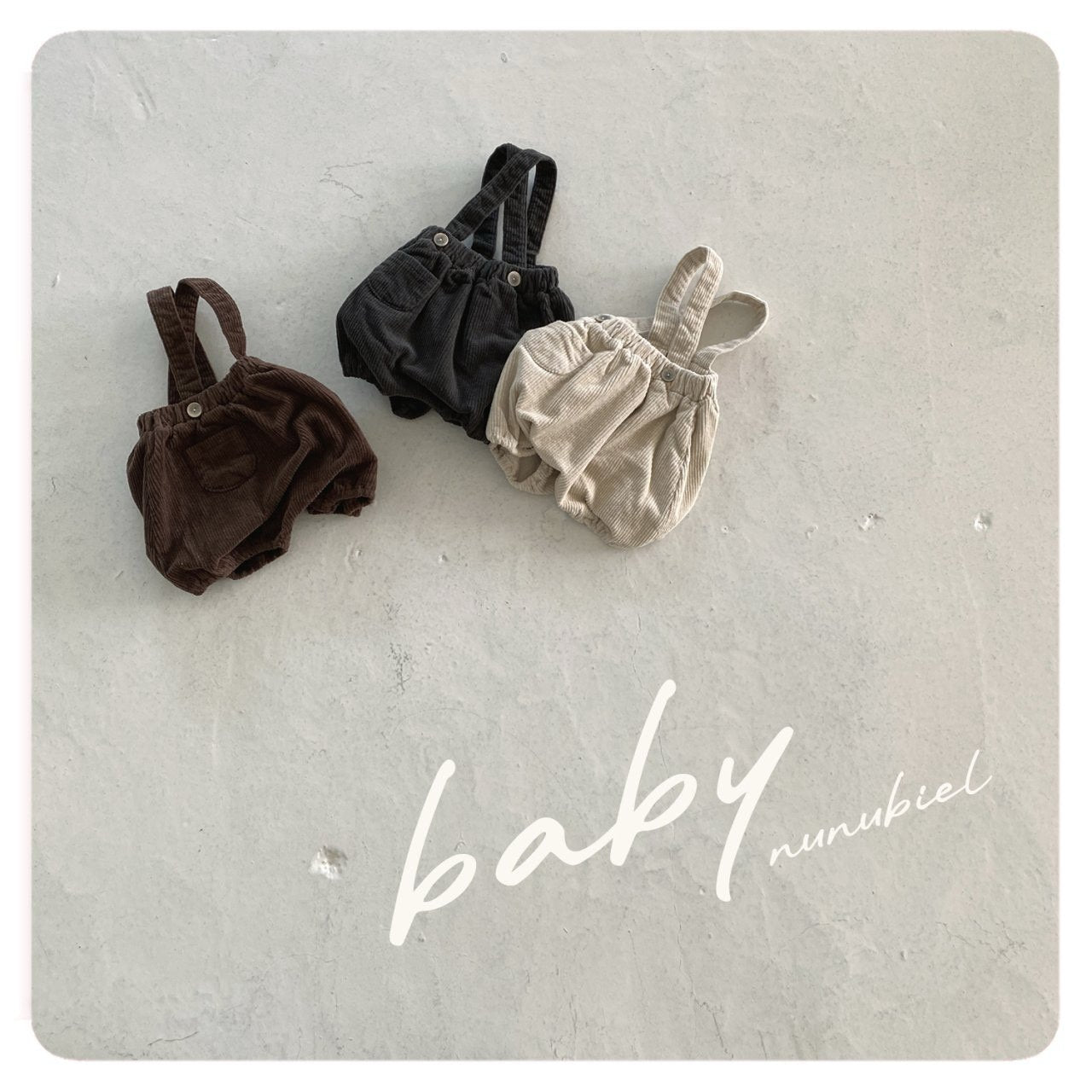 ［nunubiel］Manuca suspender bloomer