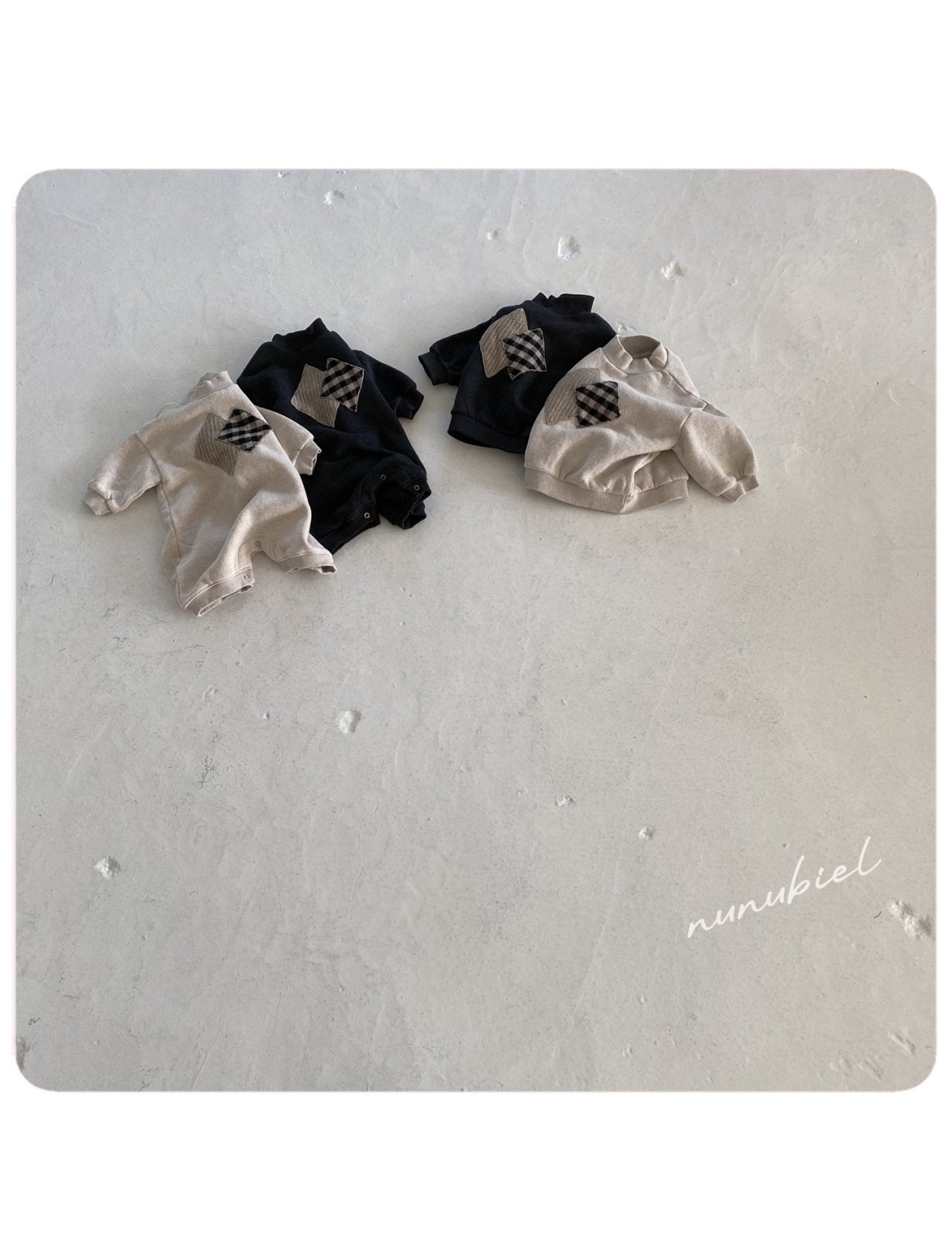 ［nunubiel］Patch rompers