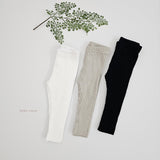 ［bebenine］Basic Ribbed Leggings