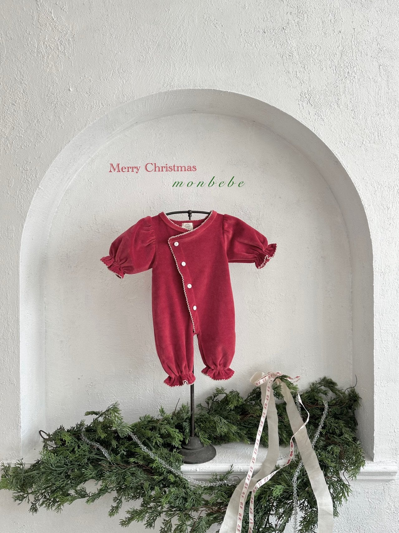 ［monbebe］Bling glow rompers