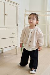 ［bebenine］Coco Waffle Cardigan