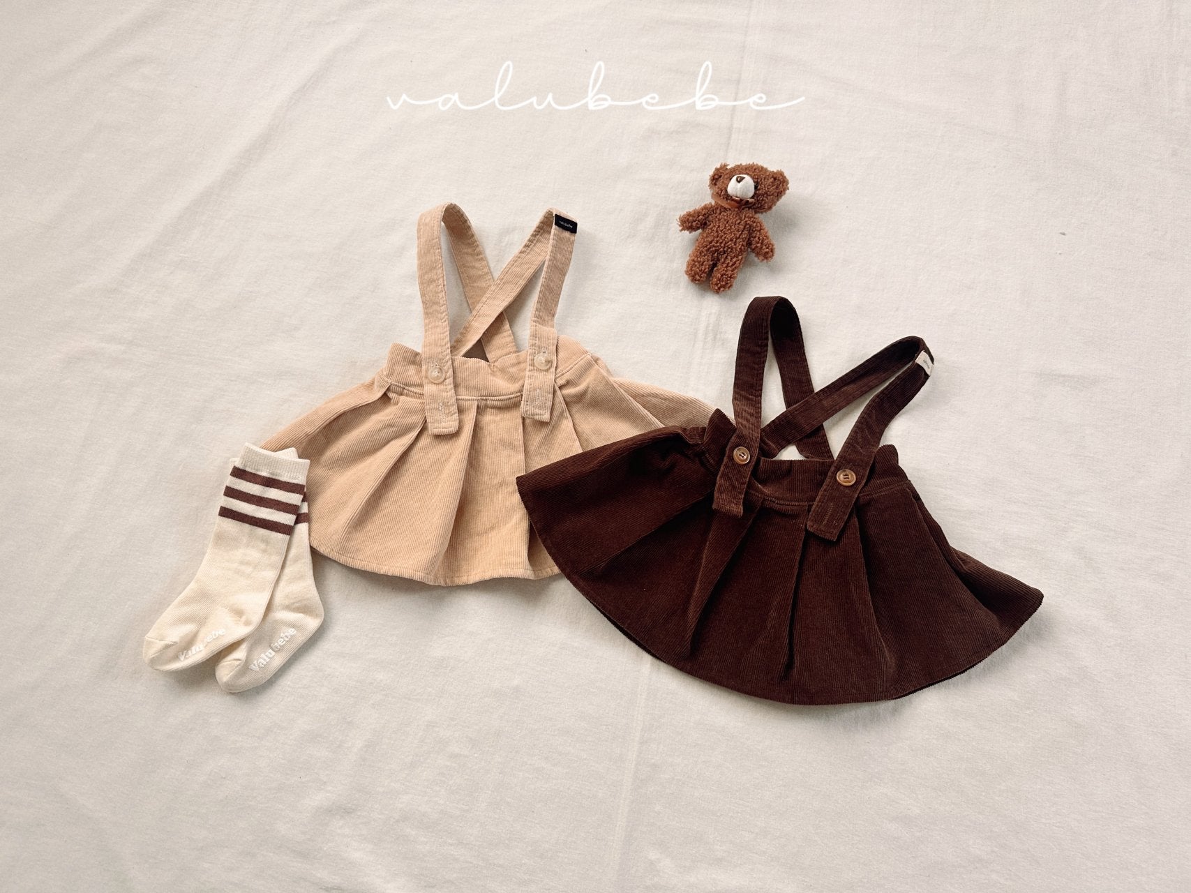 ［valubebe］Aimie pleats skirt (baby)
