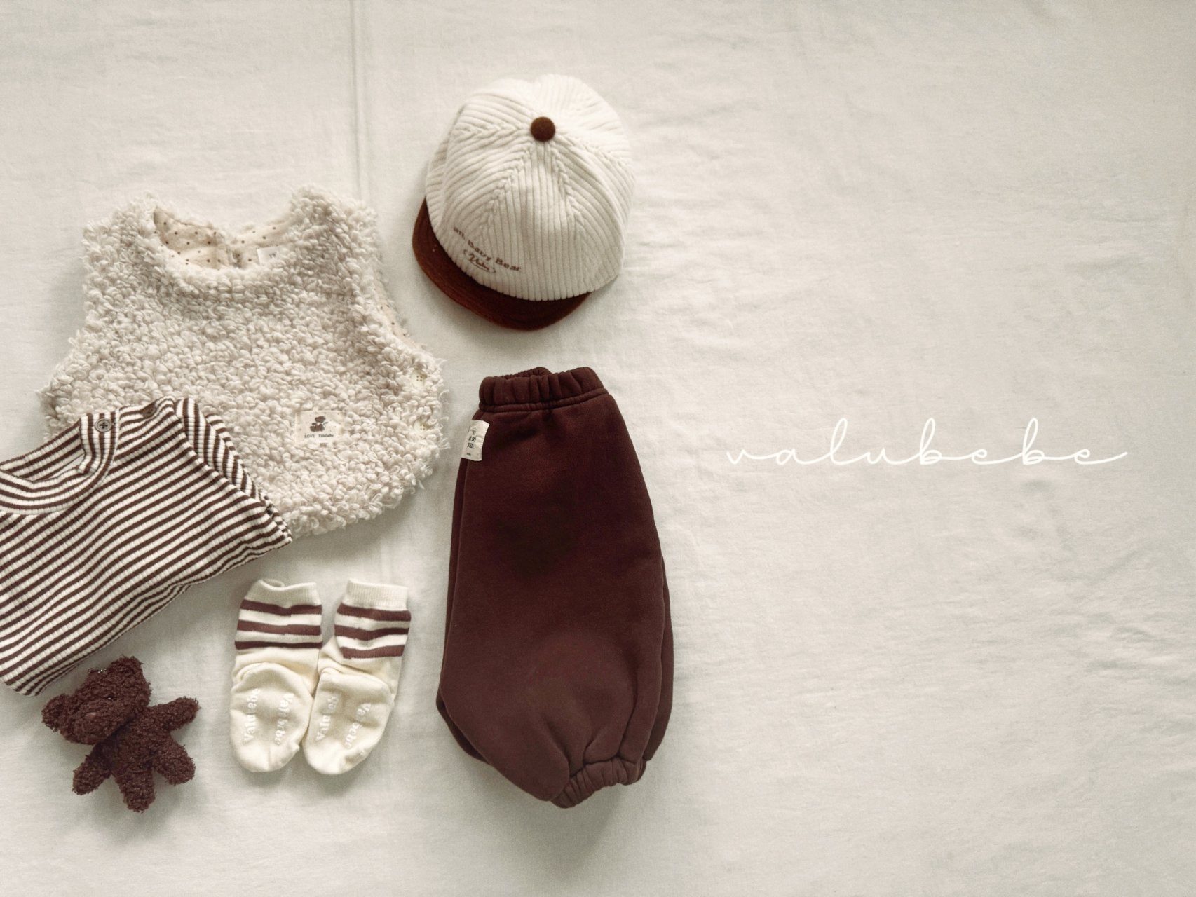 ［valubebe］Duo warm jogger pants (baby & kids)