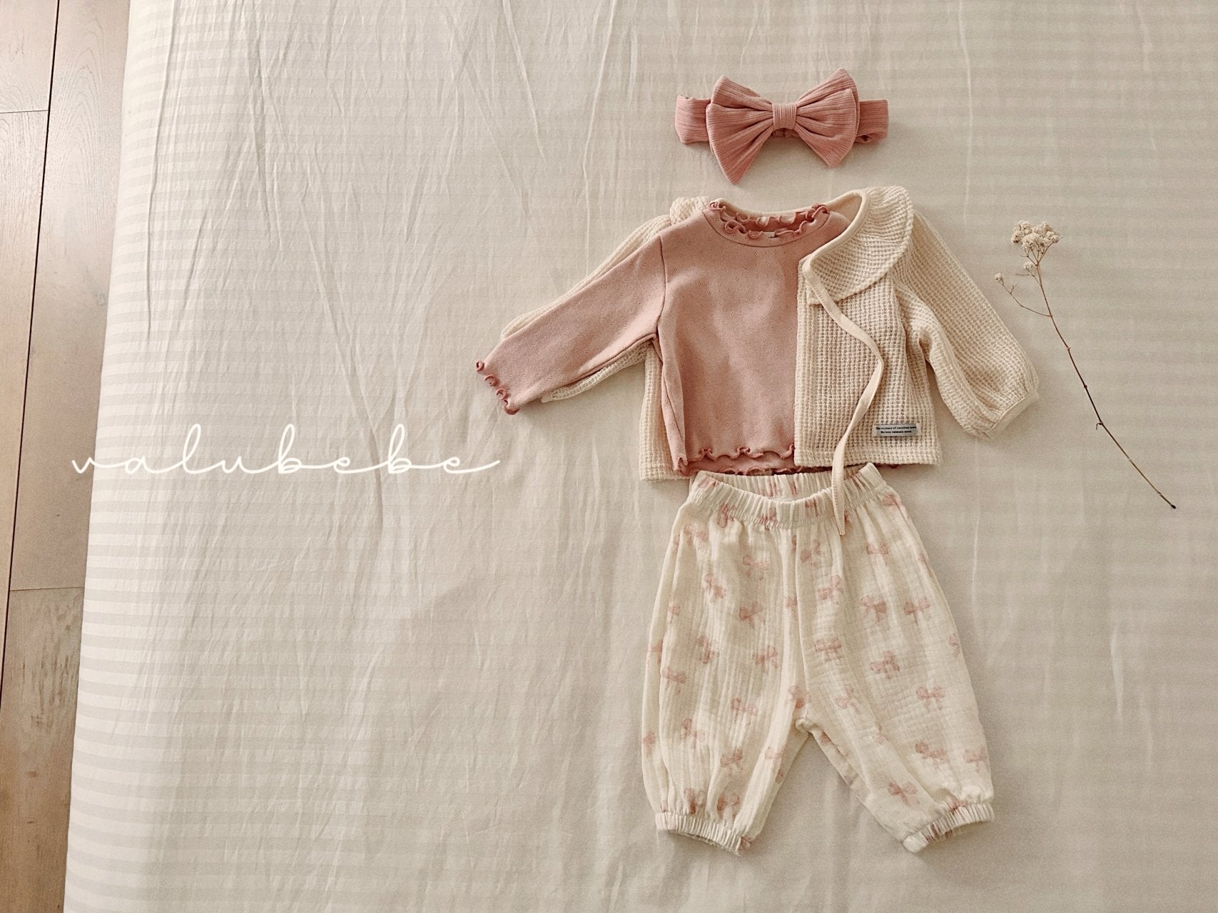 ［valubebe］Embossing pants