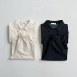 [minirobe] Salt collar shirt