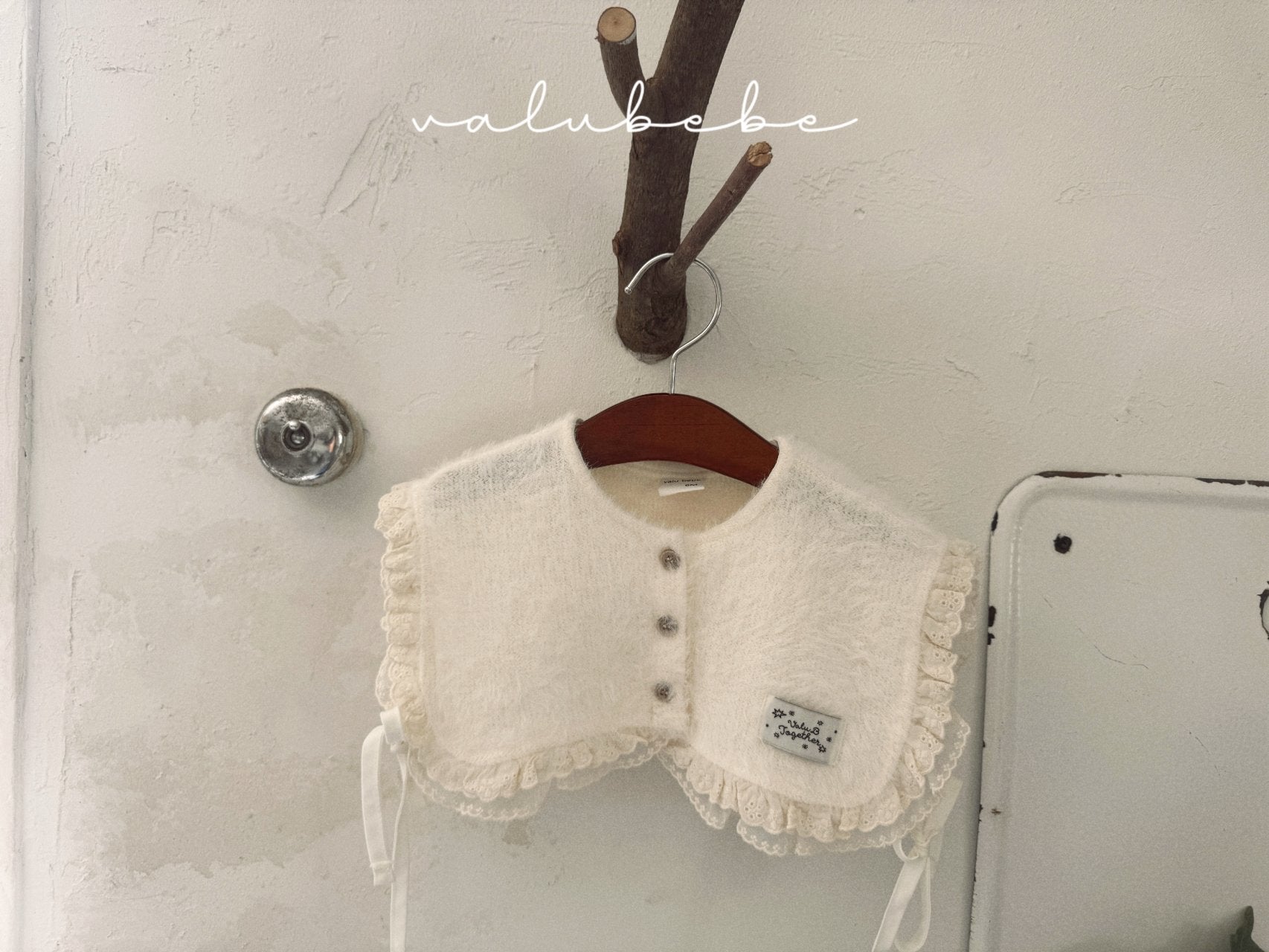 ［valubebe］Point ribbon cape (baby)