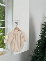 ［monbebe］Knit bonbon rompers