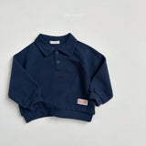[minirobe] Roa collar sweatshirt