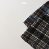 ［LINDO］Milk square one-piece (check)