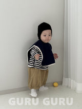 ［guru guru］Stripe loose tee (baby & kids)