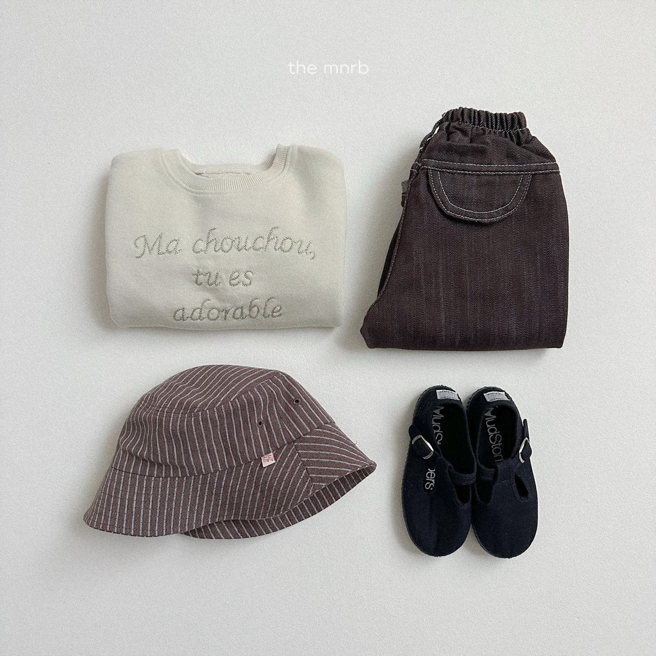 [minirobe]  Cozy bucket hat