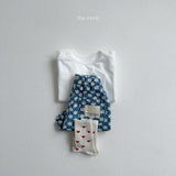 [minirobe] Line-washed tee
