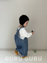 ［guru guru］Denim overalls (baby & kids)