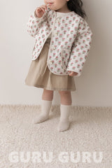 ［guru guru］Flare ribbon skirt (baby & kids)