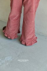 ［DISCO BONBON］Verni corduroy flare pants